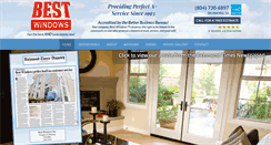 Desktop Screenshot of bestwindowsva.com